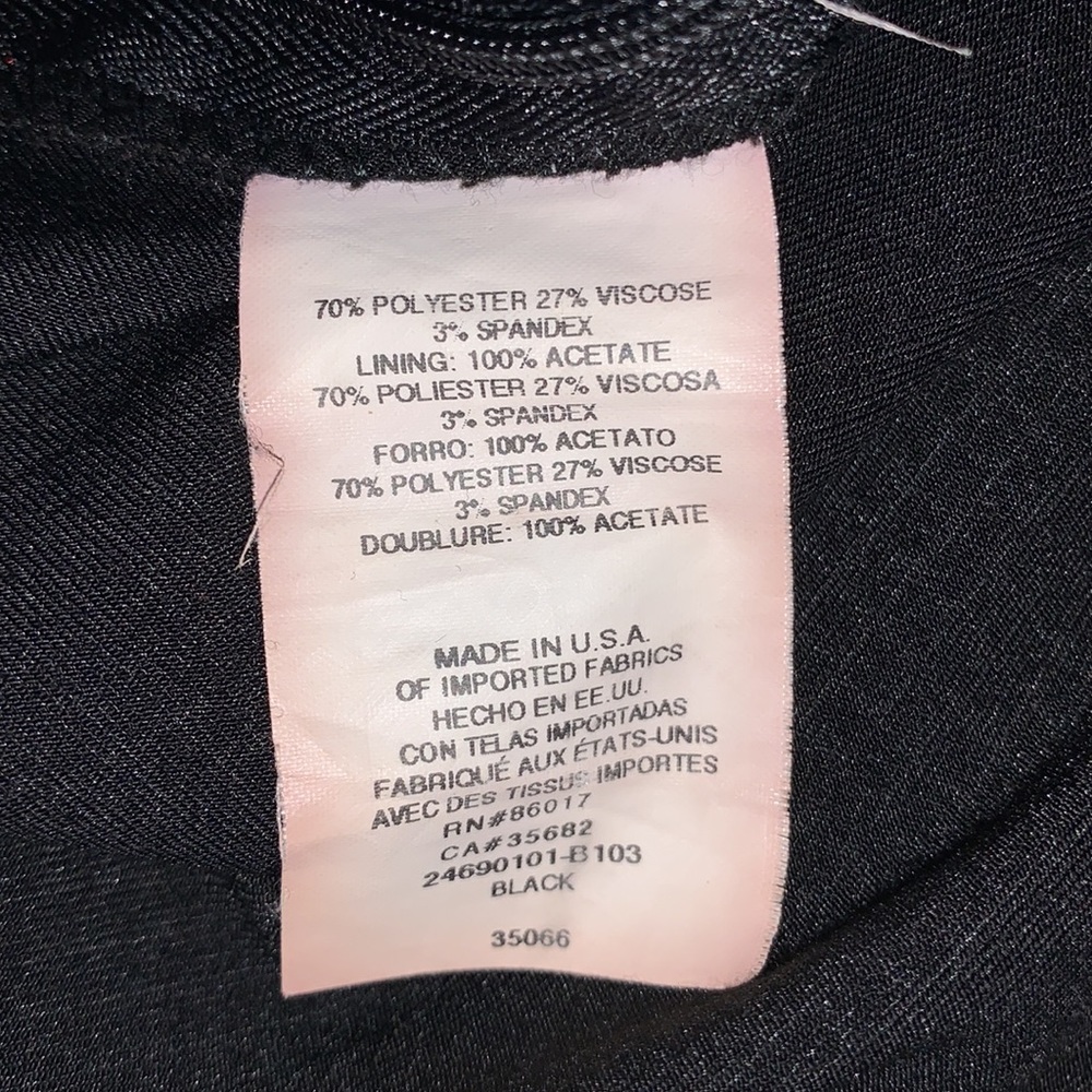 BeBe Skirt, Size 2. Good used condition. Pleaded on the sides. Runs big - Picture 6 of 6